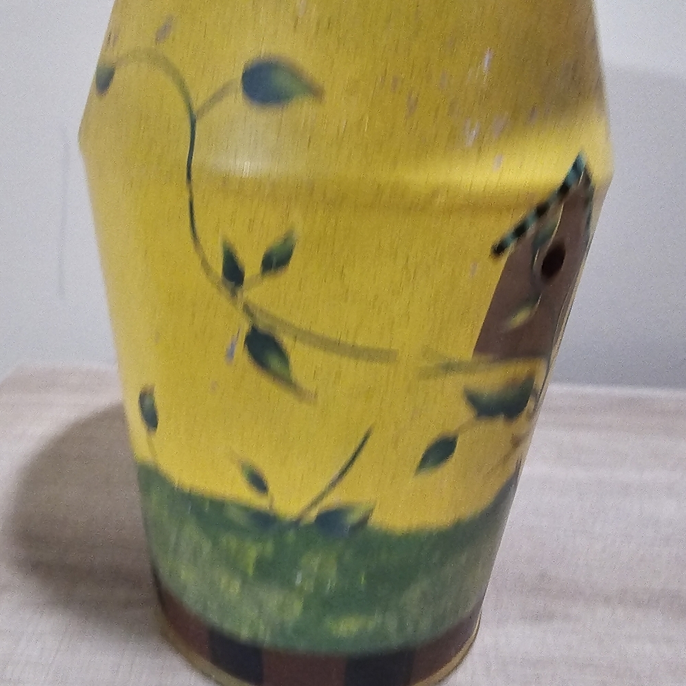 VINTAGE BIRDHOUSE Flower Pot  Pitcher - Picture 7 of 7